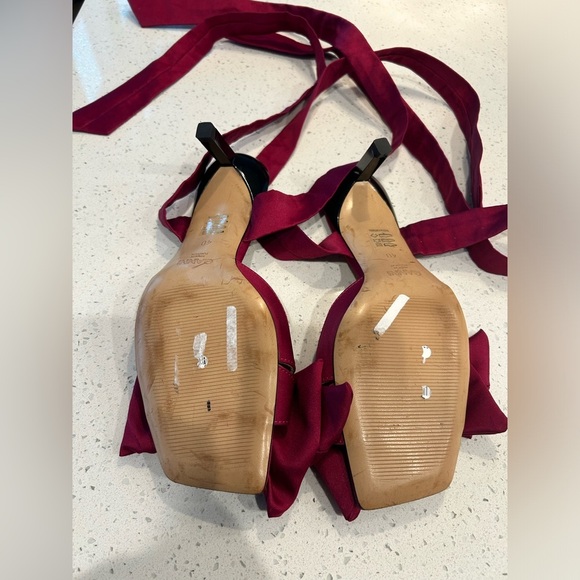 GANNI Soft Bow Heeled Sandals - Picture 5 of 11